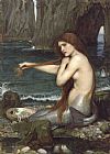 John William Waterhouse Canvas Paintings - A Mermaid